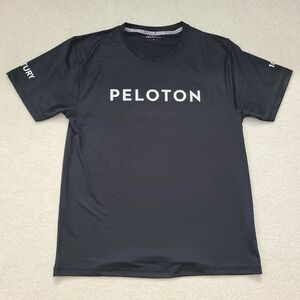 Peloton Unisex Century 100 Athletic Quick Dry Shirt Black Sz M